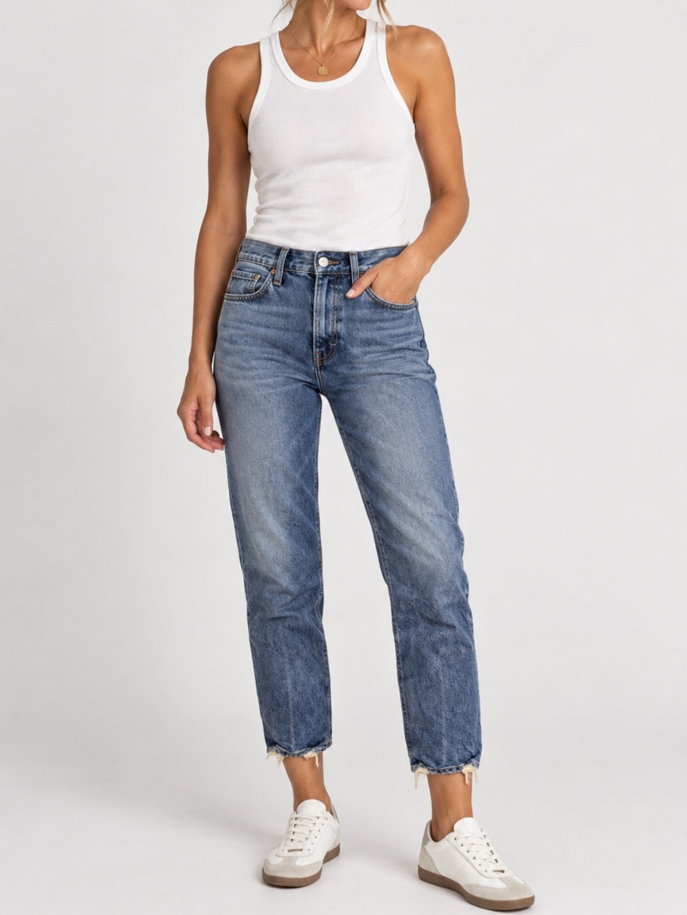 Citizens of Humanity Jolene High Rise Slim Crop Jeans Blue Size 27